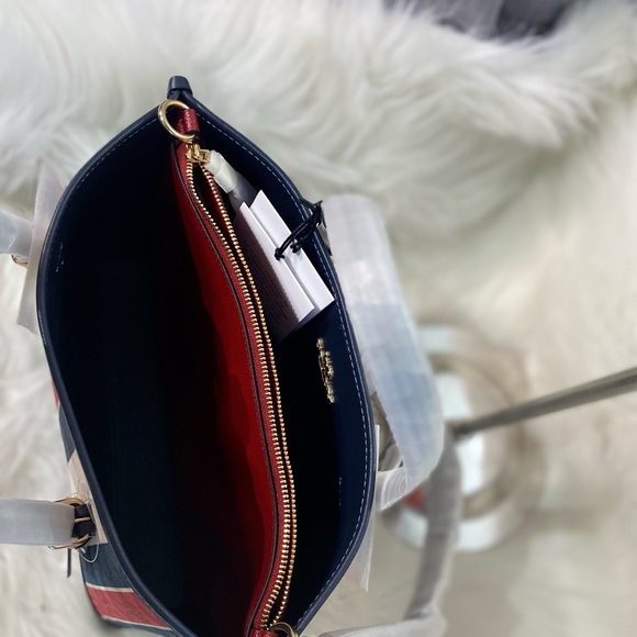 COACH Mollie 25 In Signature Jacquard Canvass - Picture 3 of 4